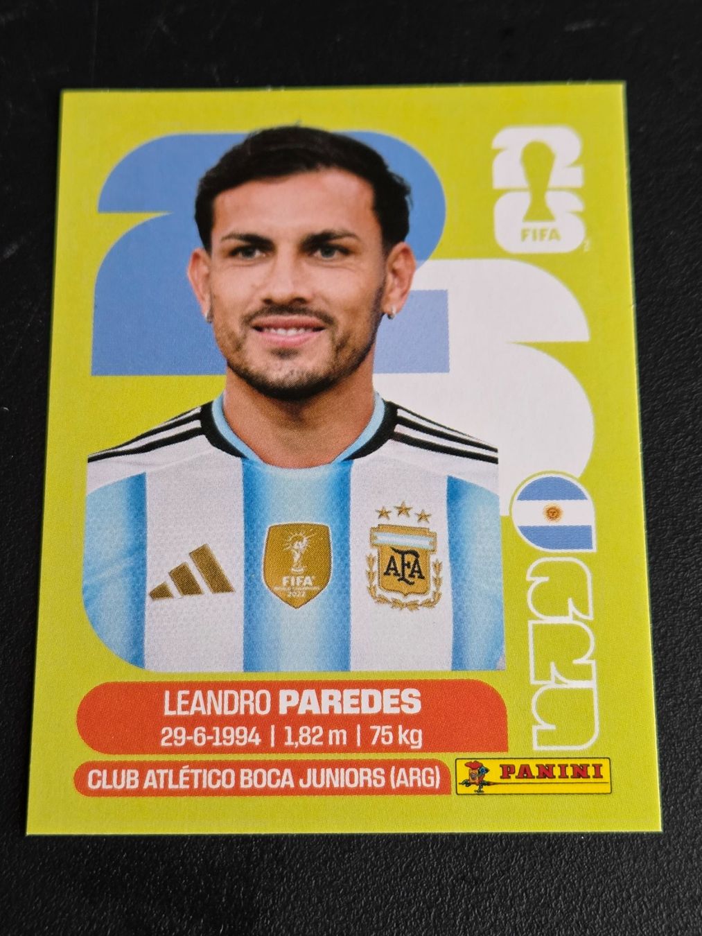 Panini Carte collezionabili: Panini FIFA WORLD CUP 2026 ARG 12 Leonardo Paredes – Usato da Uttigen venduto da Studi2012