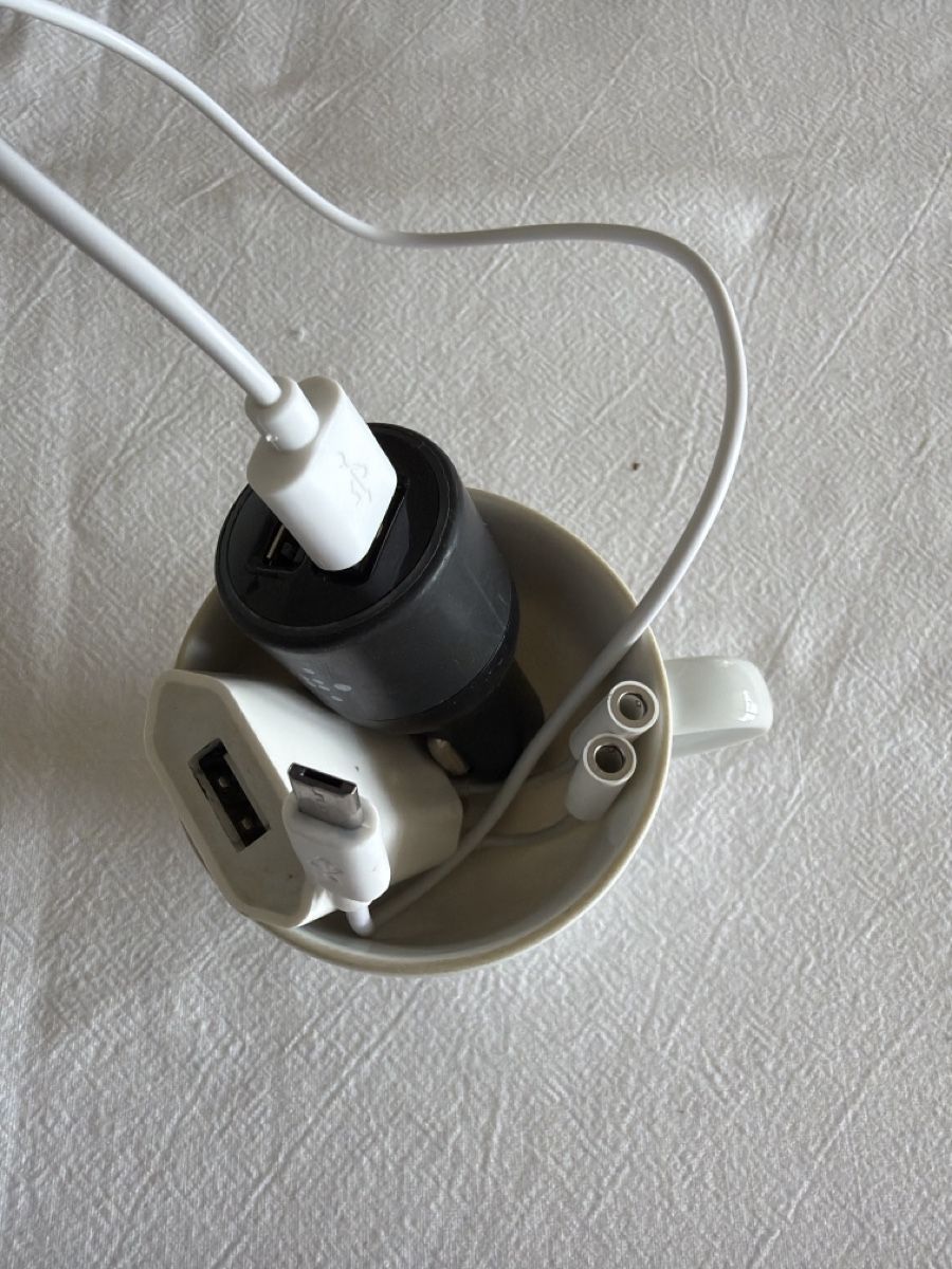 Unità & Adattatore: Diverse Stecker usb -b , micro b, Autoapter – Usato da Perlen venduto da K.P.K.P 1