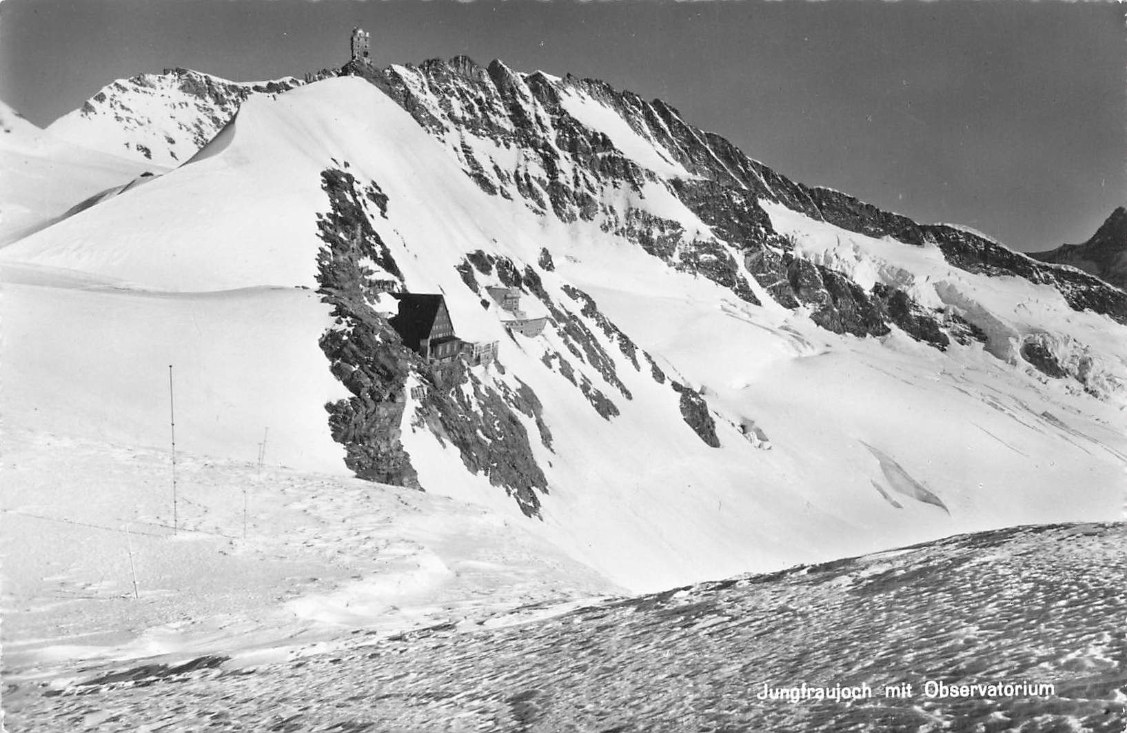 Cartoline postali: Jungfraujoch (BE) Sphinx-Observatorium – Usato da Biasca venduto da Blenio71