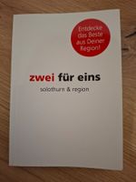 Zwei für Eins Gutscheinbuch 2026 - Solothurn und Umgebung