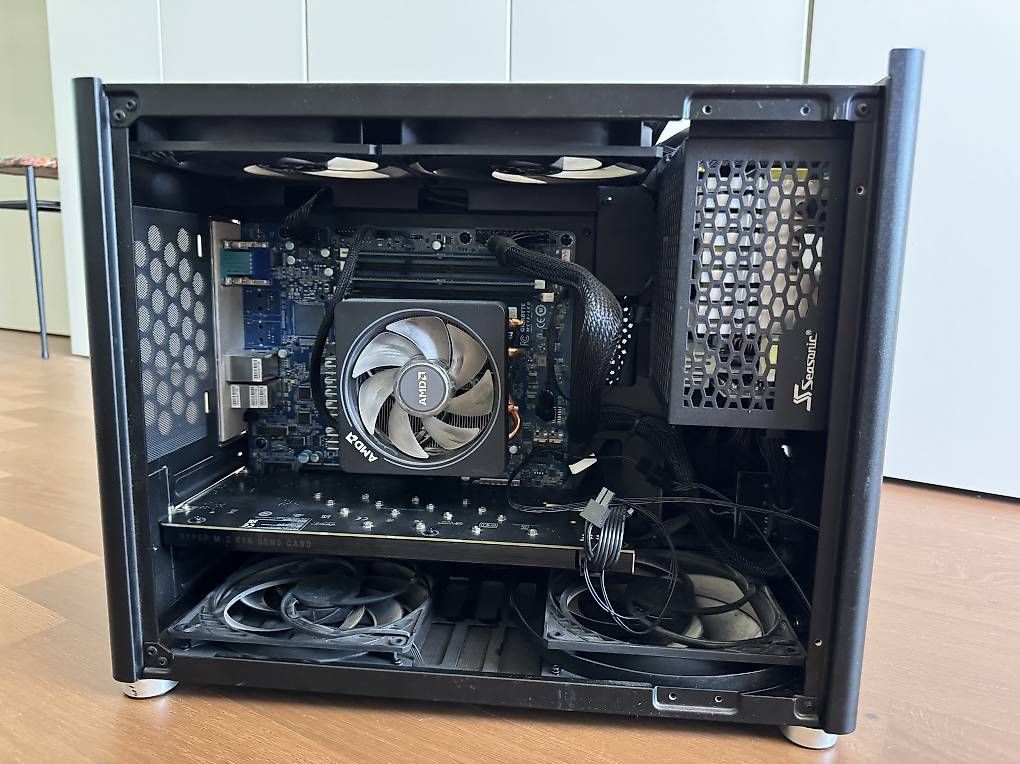 Amd Custodie: Home Server AMD Ryzen 9 7900 ECC IPMI (Mémoire non incluse) – Usato da Neuchâtel venduto da TimLa 2