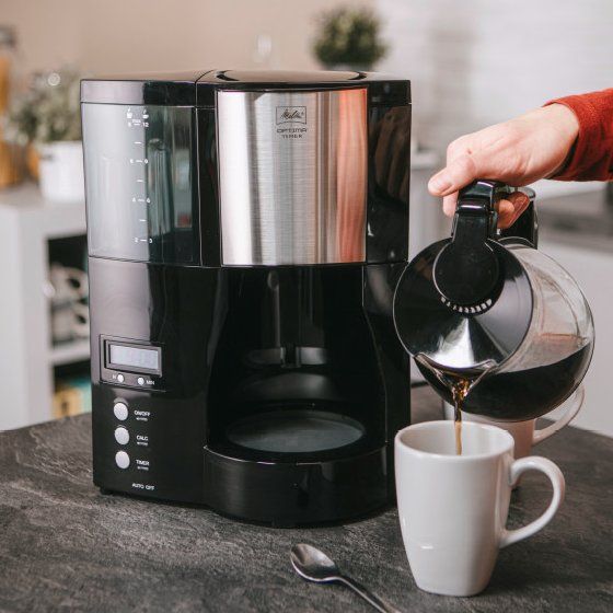 Melitta Macchine per caffè & Macchine per espresso: Melitta Optima Timer- Filterkaffeemaschine Schwarz – Nuovo e nell'imballaggio originale da Reiden venduto da Shop-Sale 3