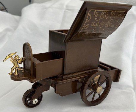 Carillon: Wunderschöne Kutsche als Musik & Schmuckbox – Nuovo (secondo la descrizione) da Neuenhof venduto da Sandy2006 3