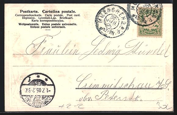 Cartoline postali: München, Restaurant Platzl, Passepartou – Usato da Berlin venduto da bartko-reher 1