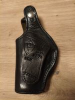 Holster smith&Wesson en cuir pour revolver a canon court