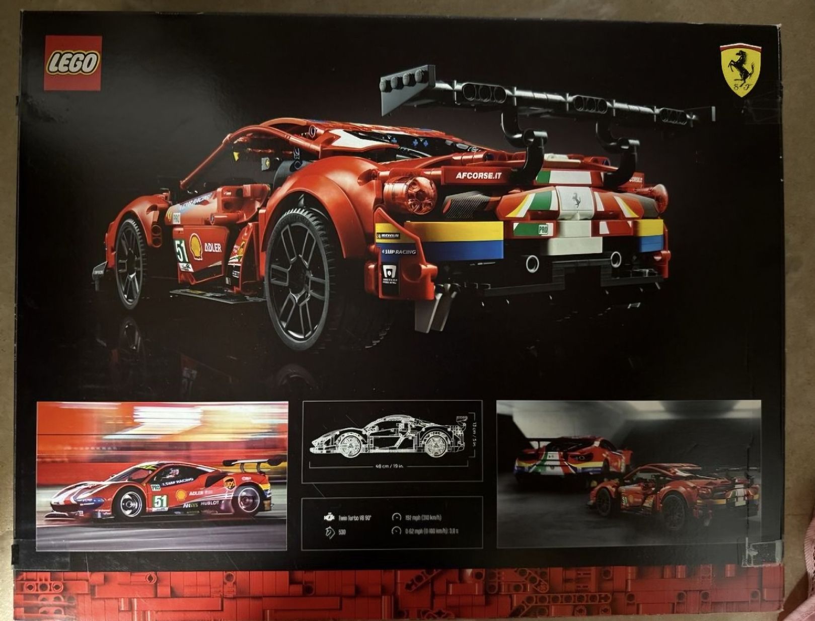 Lego Giocattoli: LEGO Technik Ferrari 488 GTE 42125 – Usato da Winterthur venduto da mar_6hkn 1