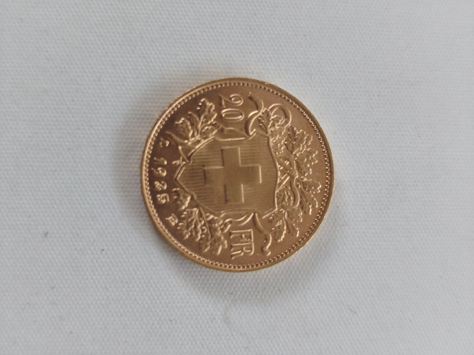 Alle Münzen: 20 Fr. 1935 Gold Wertvolles Weinachtsgeschenck – Neu und originalverpackt aus Oberurnen von attratto
