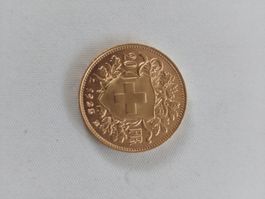 20 Fr. 1935 Gold