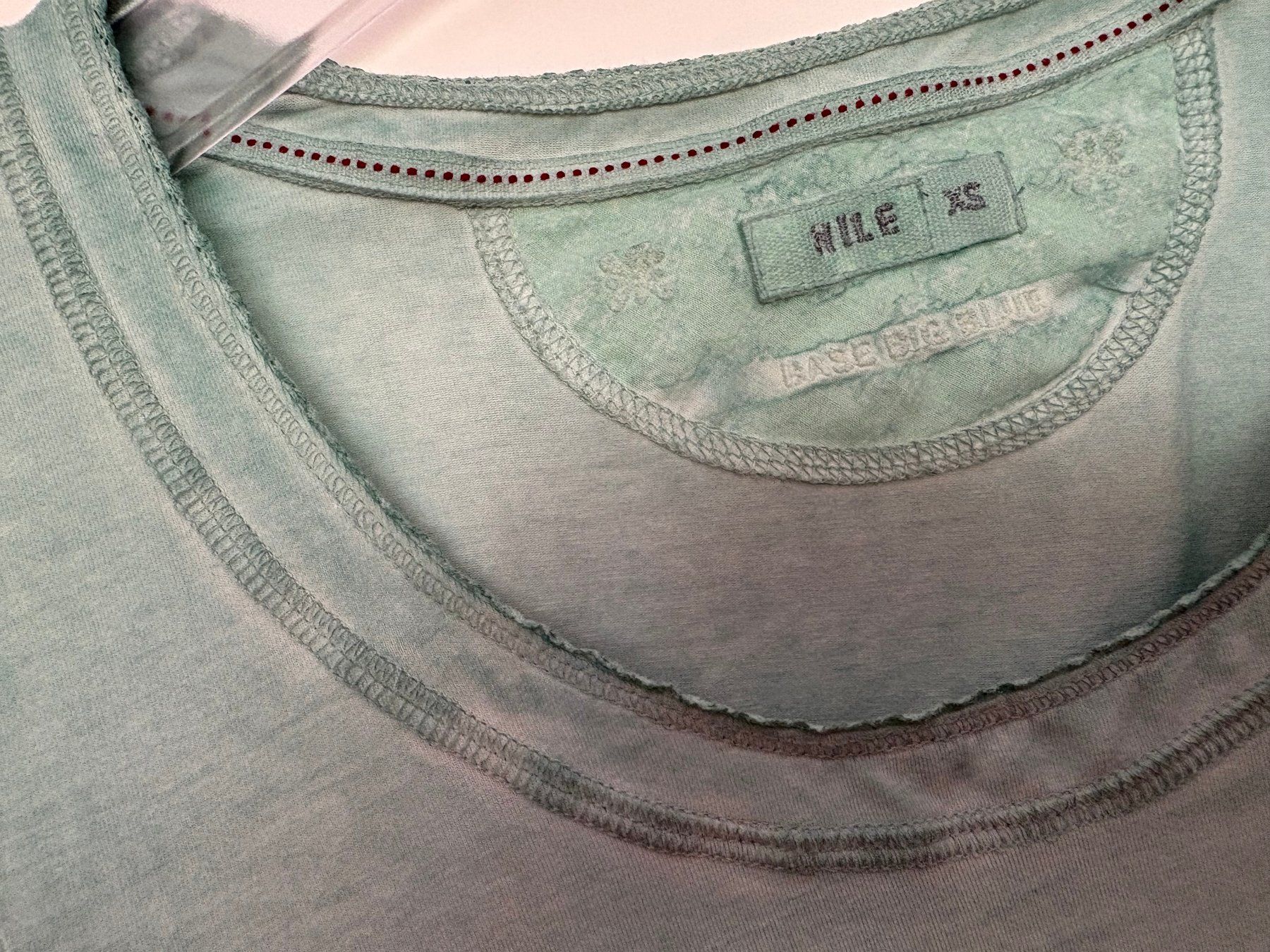 Nile T-shirt: Shirt von Nile, XS, aqua – Usato da Hombrechtikon venduto da star8888 1