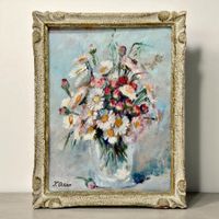 Yvonne CARRO (1895-1946) Nature morte huile sur carton #1