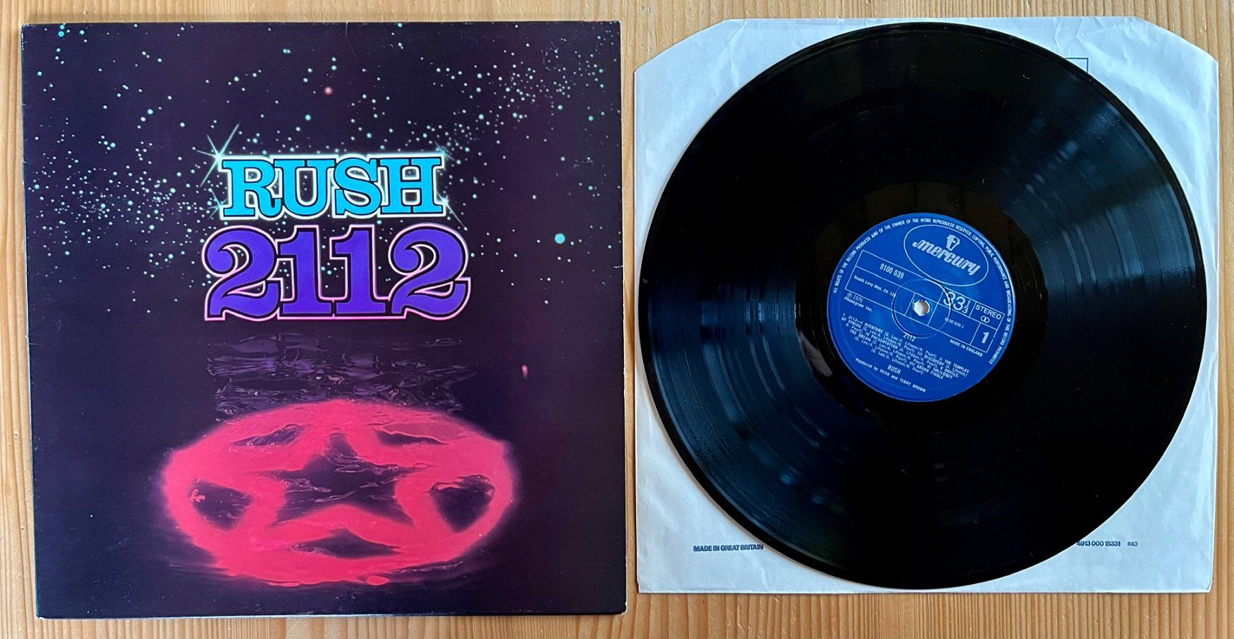 Dischi in vinile: Rush – 2112 – Usato da Gelterkinden venduto da RoxyRock