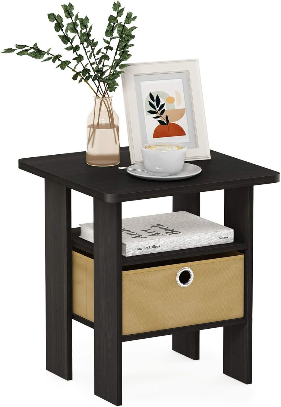 Tables de nuit: Nachttisch 2er Set mit Schublade Beistelltisch Braun – Neuf avec emballage d'origine à Neuhausen par apo_zn9s 5