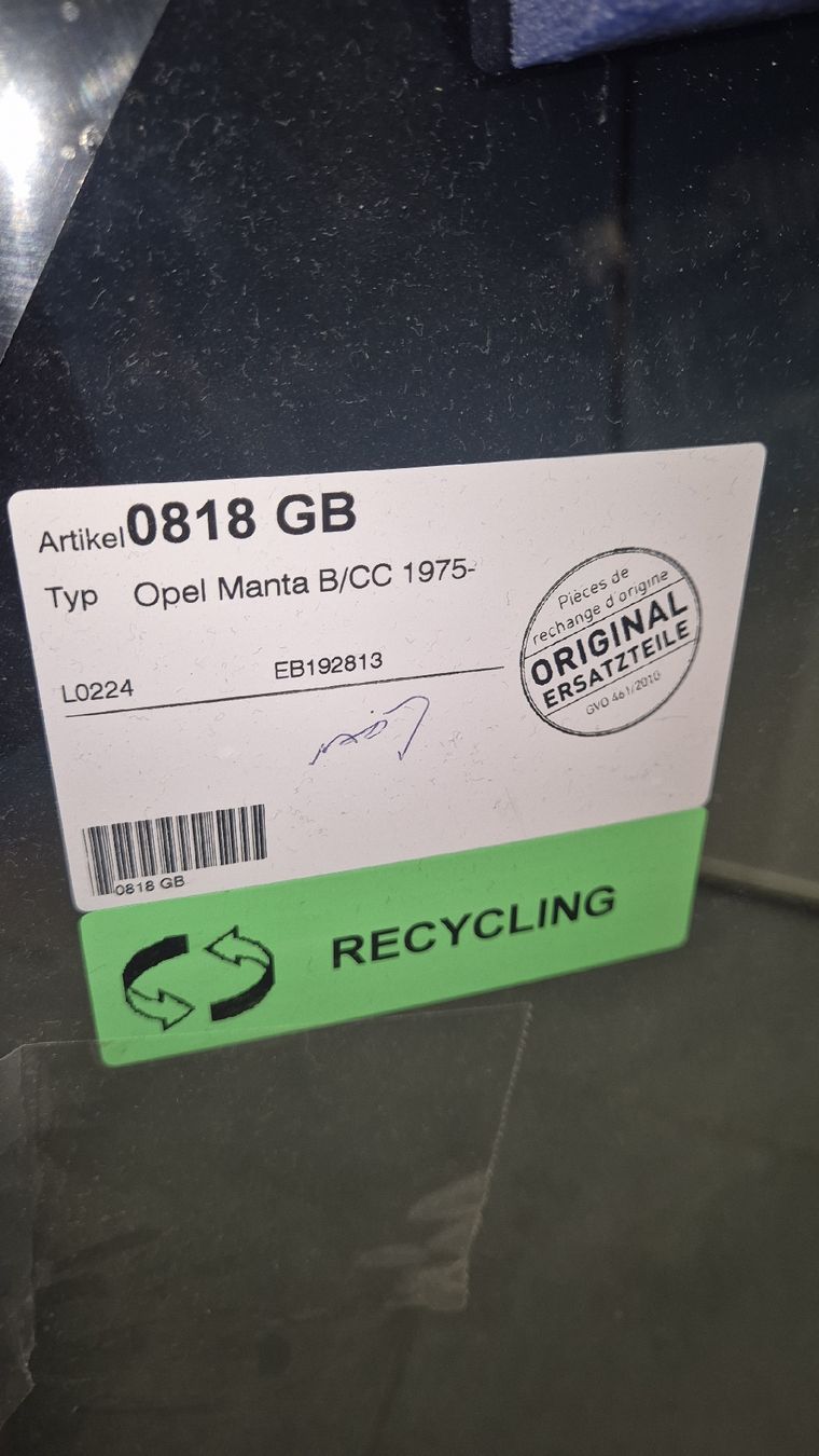 Opel Tutti pezzi di ricambio auto: Opel Manta b Vorntscheibe – Nuovo (secondo la descrizione) da Solothurn venduto da Rugeli13 2