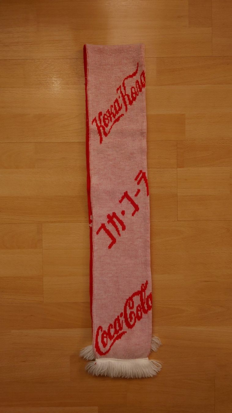 Foulards, Tücher & Schals: Coca Cola-Schal – Gebraucht aus Zug von Hockey12 1