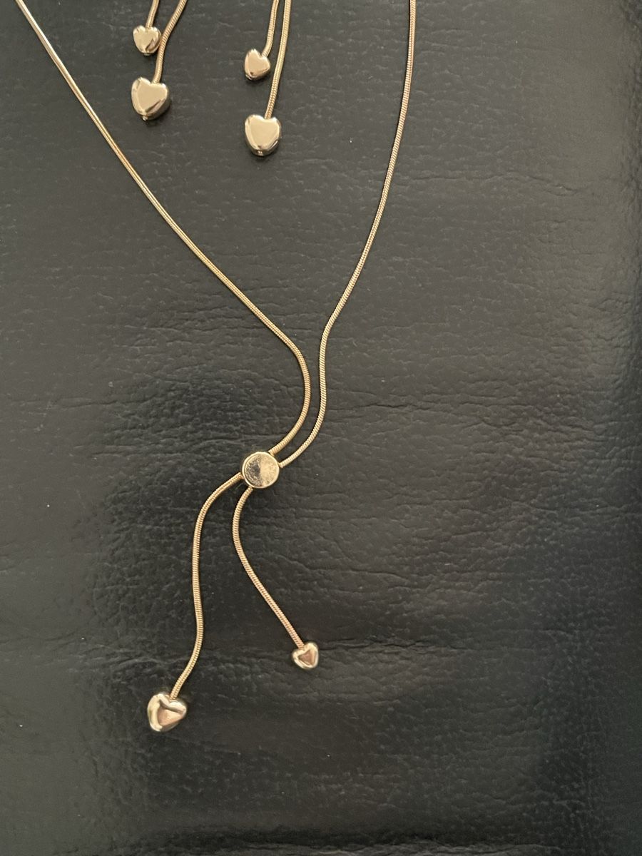 Altri gioielli: Set bijoux plaqué jaune / collier réglable 50 cm+4 cm neuf – Nuovo (secondo la descrizione) da Kloten venduto da Vermicelles 4