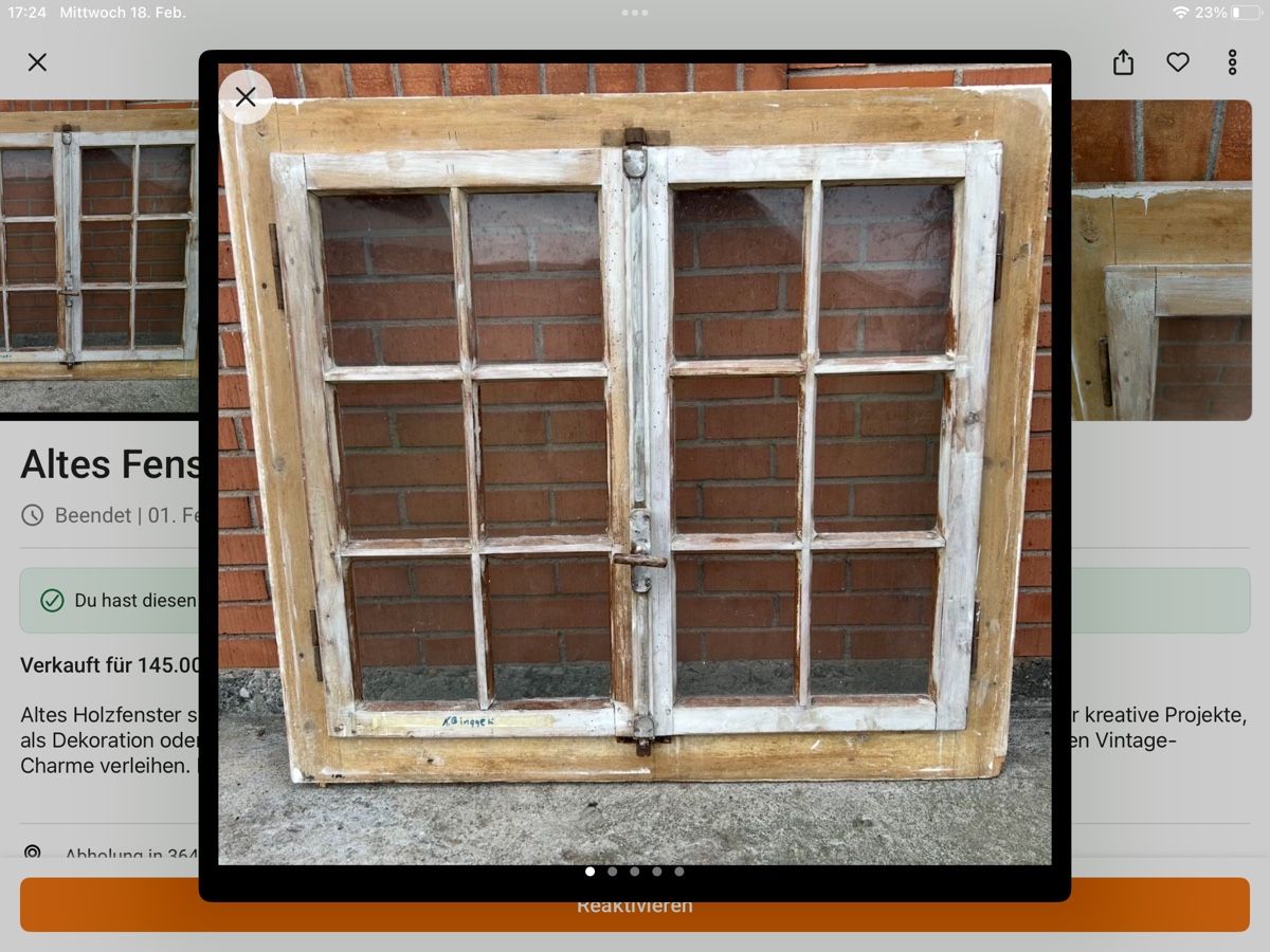 Finestre: Ein wunderschöneres Fenster – Usato da Gwatt (Thun) venduto da ate_6ng8 1