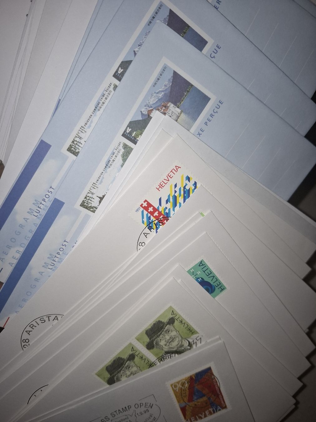 Tutti i francobolli: Kiste mit FDC / Briefe  – Usato da Balgach venduto da SIMEON27 3