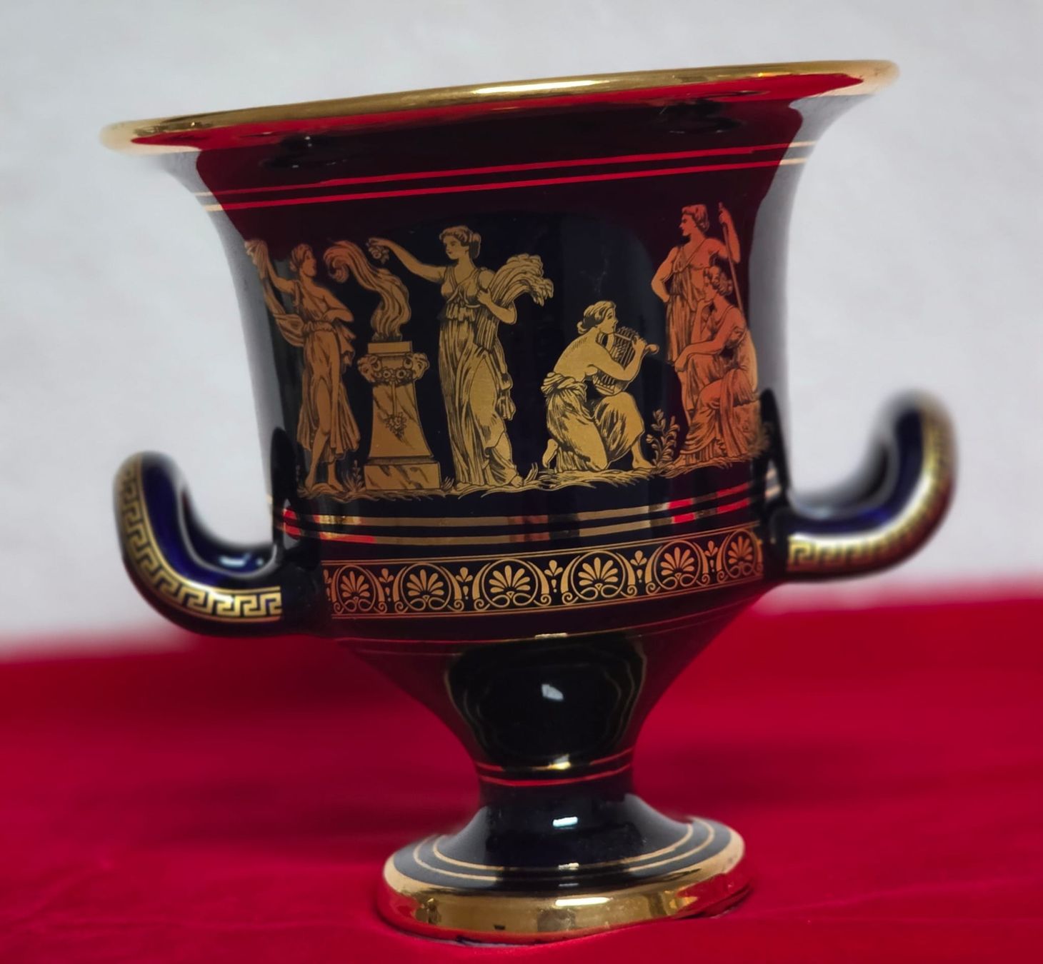 Vasi & Recipienti: Keramik Vase mit Golddekor – Usato da Rheinsulz venduto da Dred 1