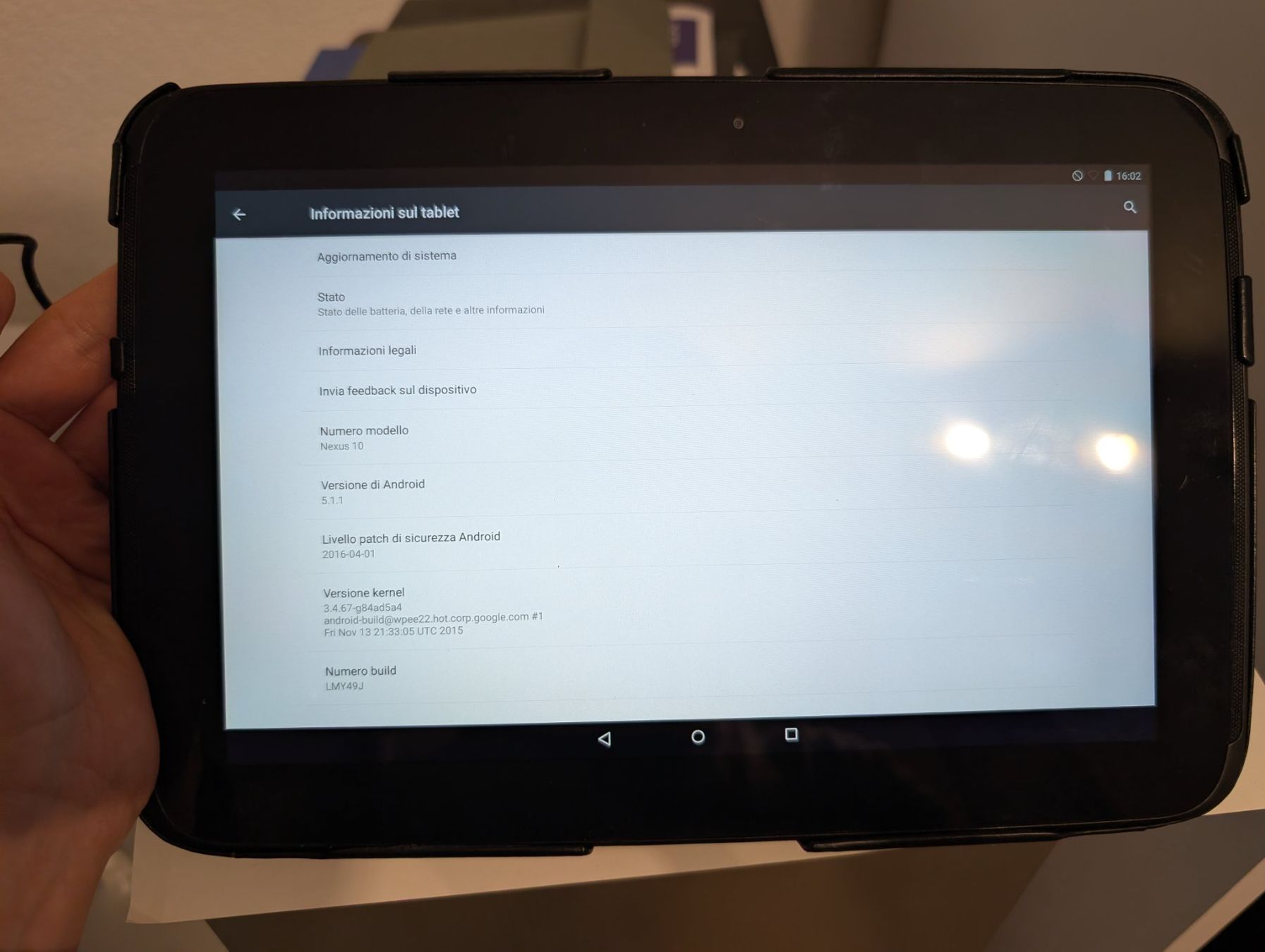 Samsung Tablet PC: Tablet Google Nexus 10 mit Schutzhülle – Usato da Veltheim AG venduto da gamingboy 1