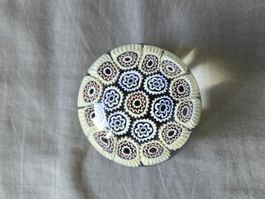 Papiergewicht Murano Millefiori Glas 9 cm