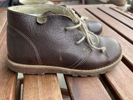Kavat Lederschuhe Gr. 32 warm gefüttert braun