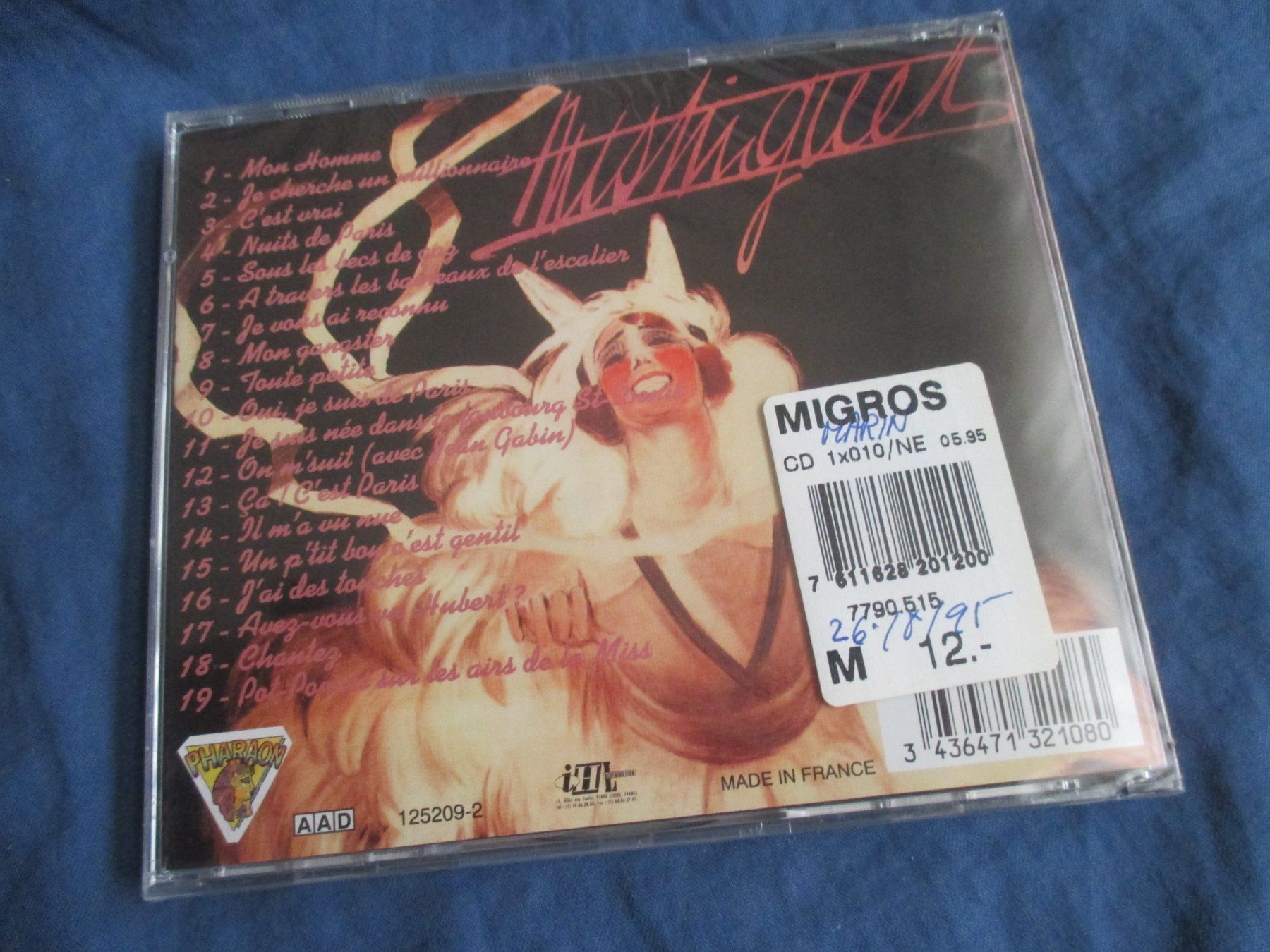 CDs: Mistinguett – Neu (gemäss Beschreibung) aus Colombier NE von nene288 1