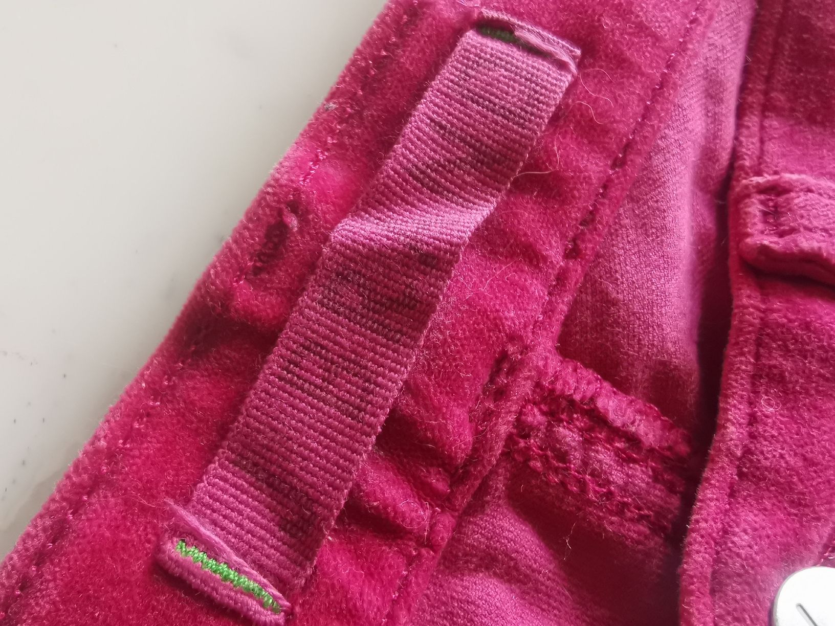 Pantaloni: JBrand Slim Samt Hose – Usato da Uerikon venduto da pink_flamingo 1