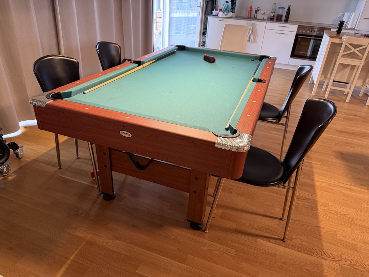 Billiardtische: Billardtisch "Schmidt" mit Abdeckung zum Esstisch! – Gebraucht aus Rupperswil von ste_9wfg 2