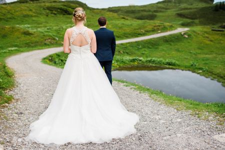 Traumhaftes Brautkleid, Grösse 38, einmalig getragen!