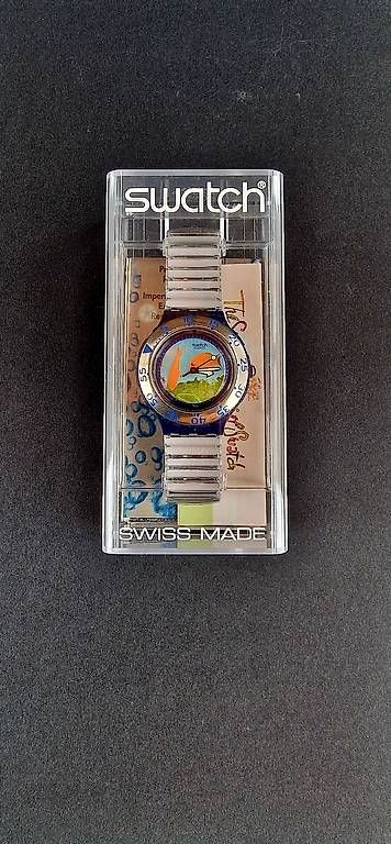 Uhren: Swatch Scuba 200 Decompression SDN112 – Gebraucht aus Bassersdorf von Zwoebschi 2