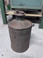 Maschinenöl Dose LOK.5 10 KG Metall Dose alt gebraucht
