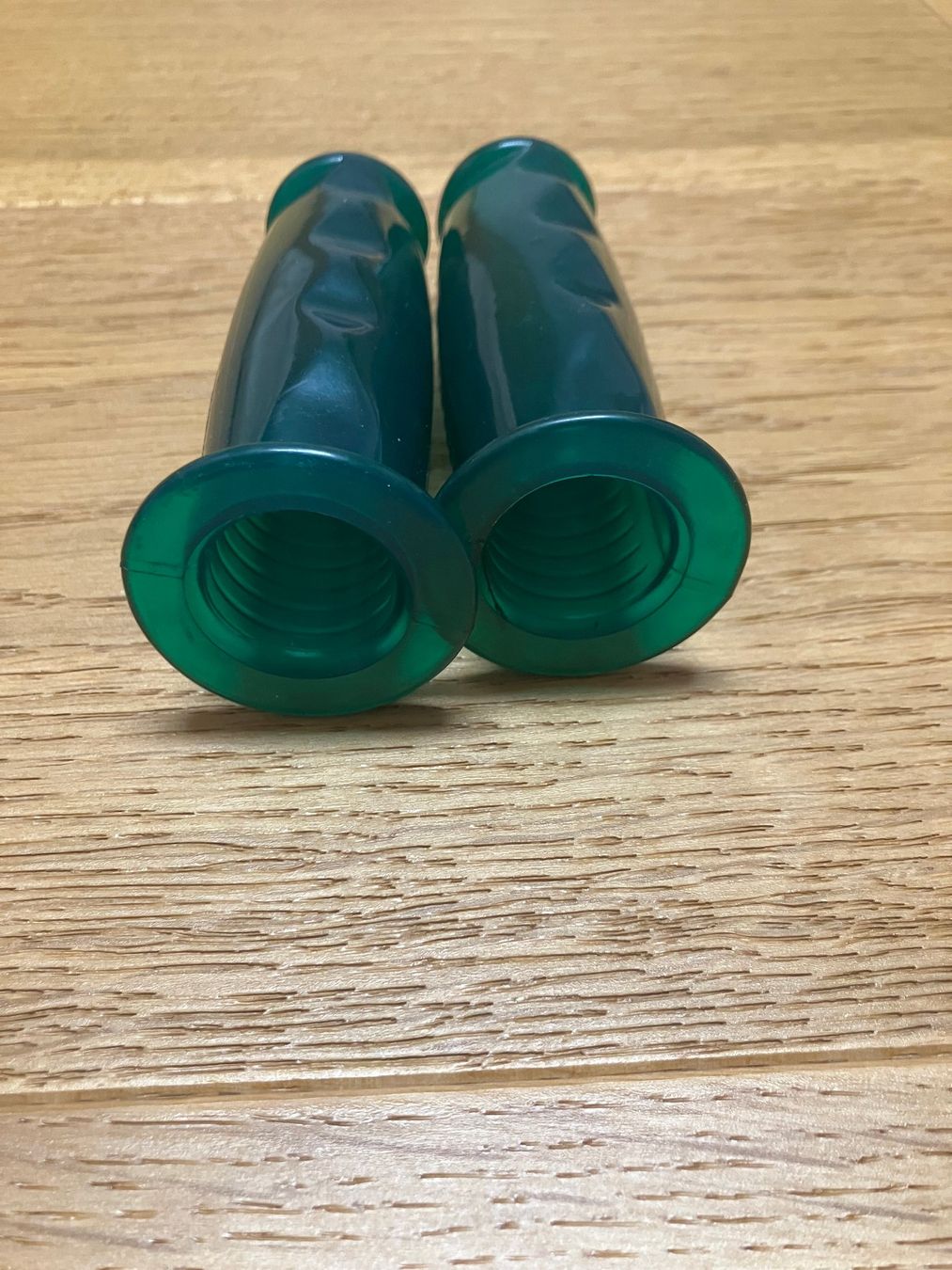 Ersatzteile: Lenkergriffe grün Vintage transparent – Gebraucht aus Obermumpf von Estrela67 2