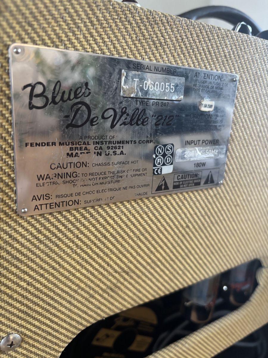 Fender Verstärker: Fender Blues DeVille 212 mit original Röhren – Gebraucht aus Zürich von Noah_Zurich 3