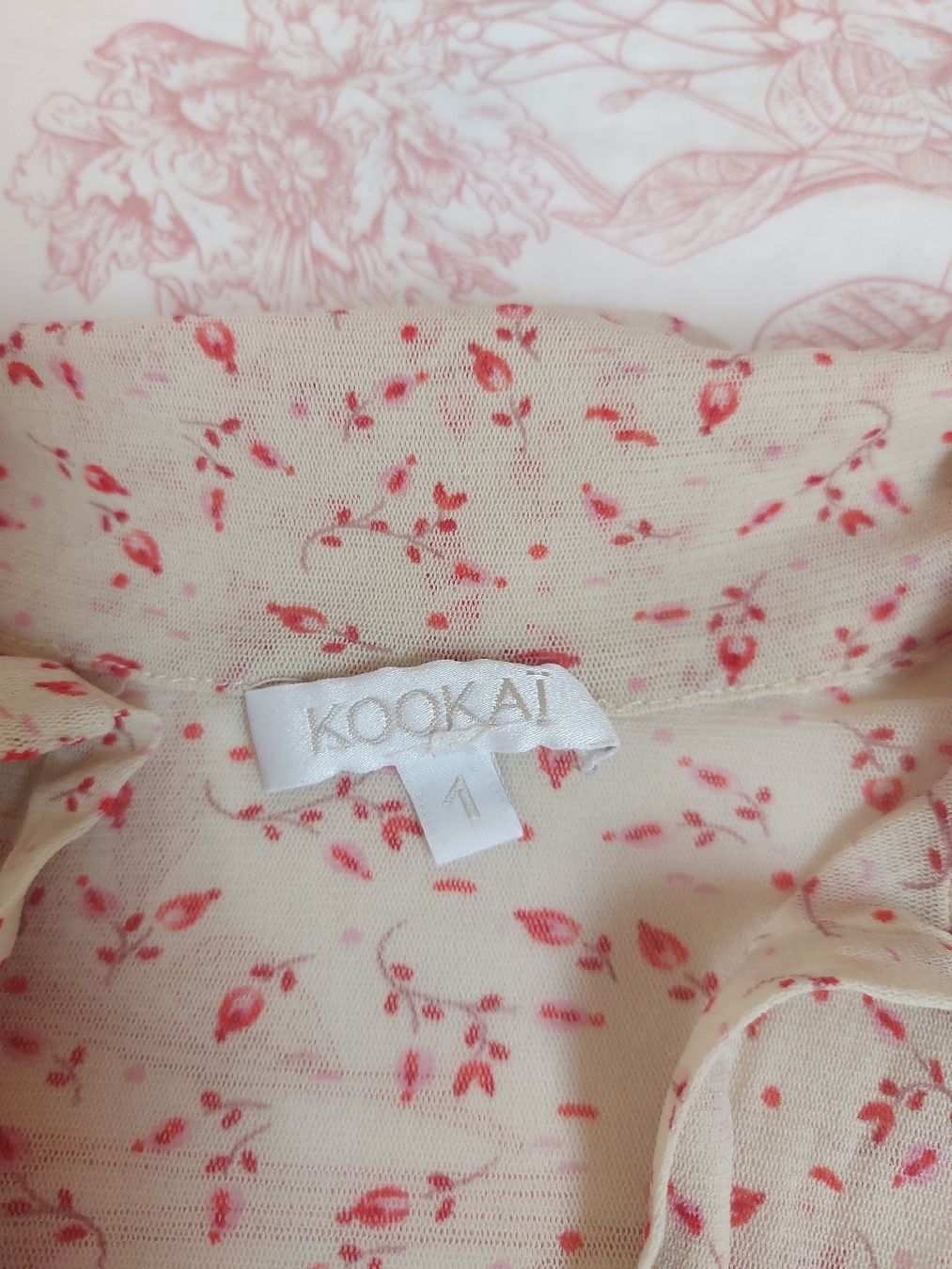 Kookai Top: Top vintage mesh Kookai - Taille S – Usato da Lausanne venduto da Super-cerise 2