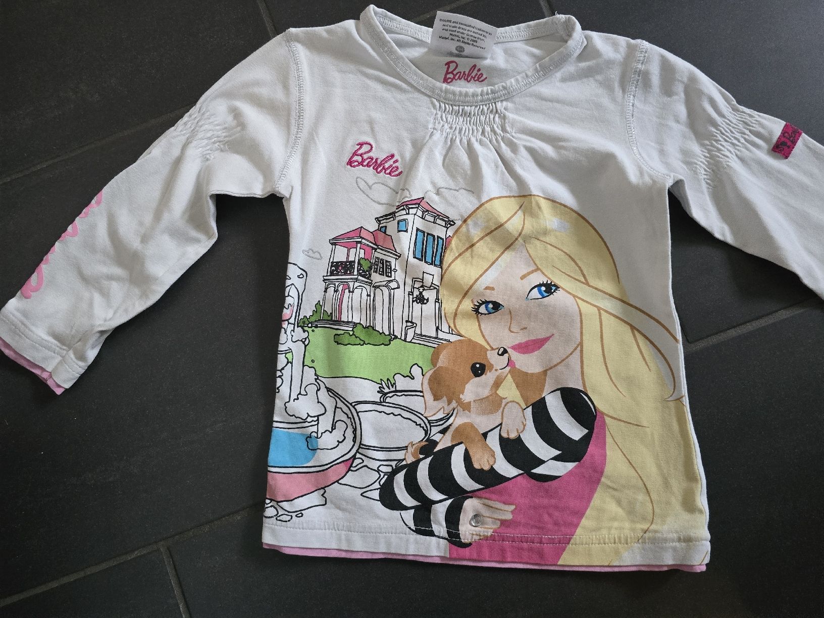 Maglioni & Felpe: Barbie Langarmshirt, Gr. 104 – Usato da Unterentfelden venduto da Panda-87