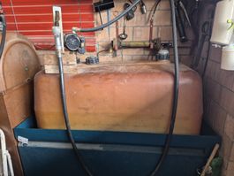 Dieseltank 1000 Liter Kunstoff mit Auffangwanne