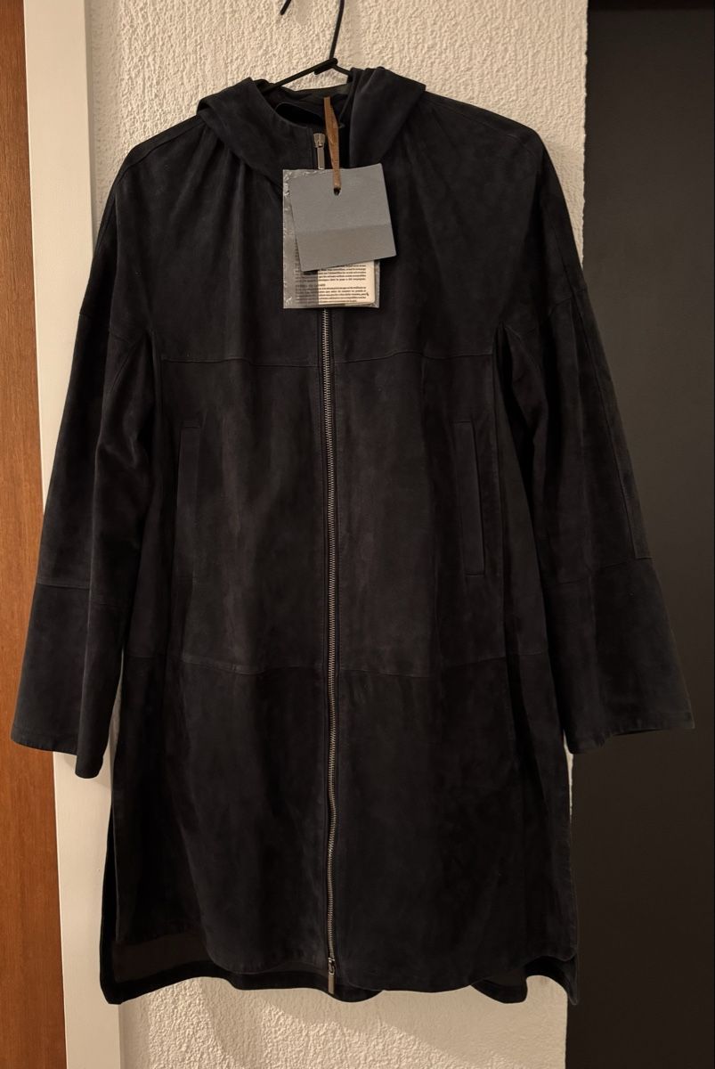 Max Mara Cappotti: Max Mara Wildledermantel, Gr. 36, neuwertig – Usato da Wilderswil venduto da Renaissance1 2