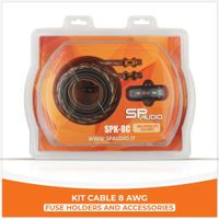 Set de câblage - 10mm² (8AWG) - SP-AUDIO - Competition