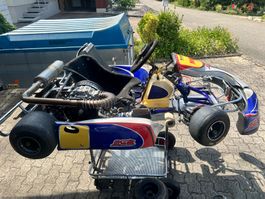 Gokart mit grossem Wankel Motor