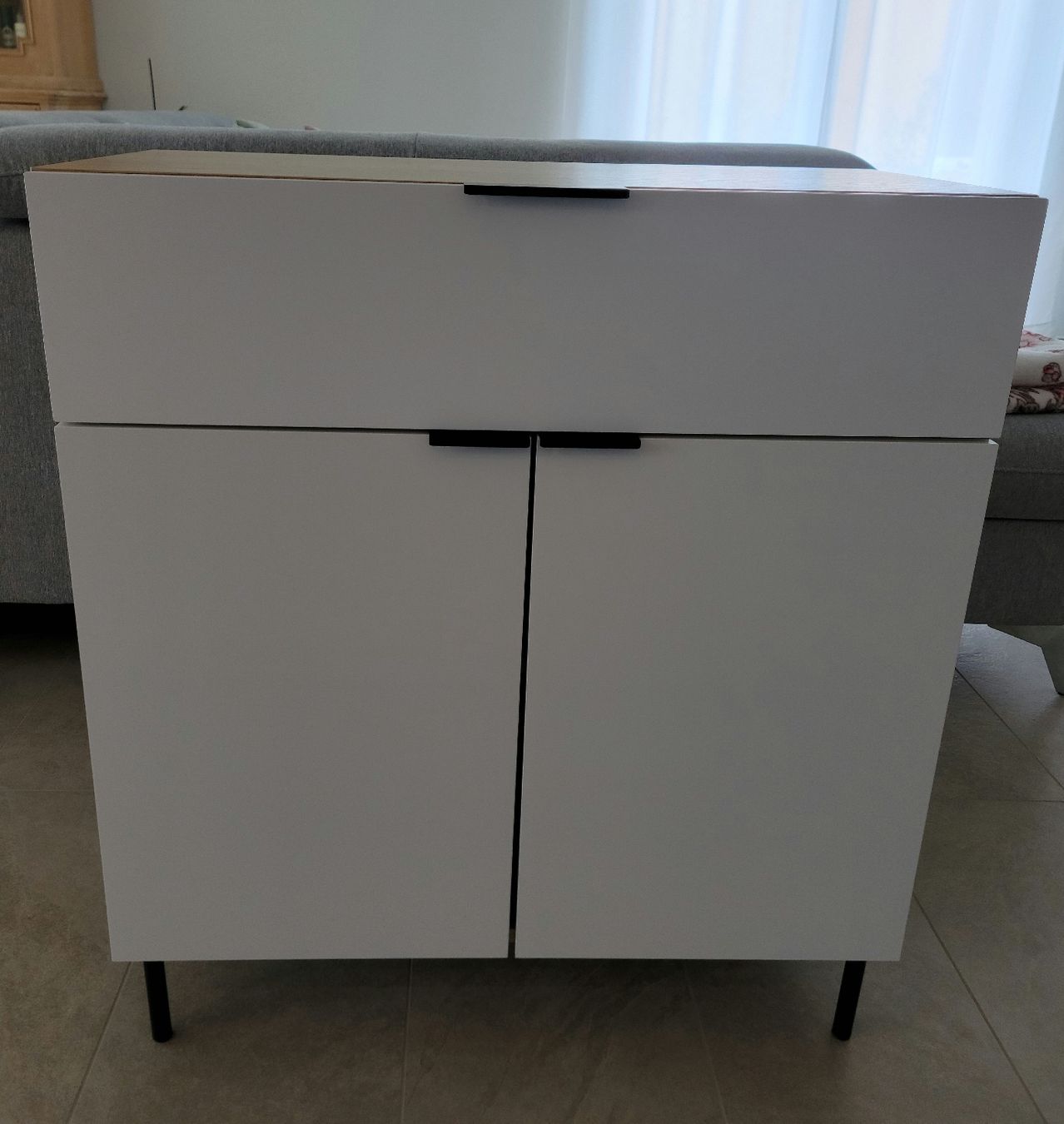 Conforama Cassettiere: Sideboard/Kommode - Holz/weiss - neuwertig – Nuovo (secondo la descrizione) da Hallau venduto da Sutter_Sandra 1