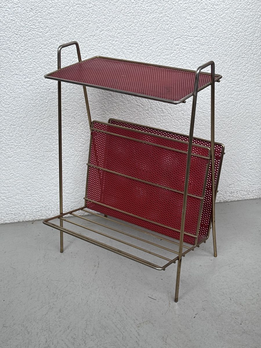 Altro per la casa: Vintage Zeitungsständer Möbel, Messingfarben, Designer 50er – Usato da Luzern venduto da dannaddannad