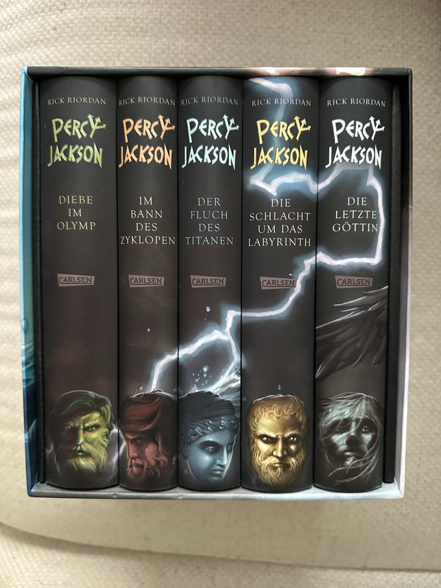 Libri: Percy Jackson komplett – Nuovo (secondo la descrizione) da Toffen venduto da Yulieboo