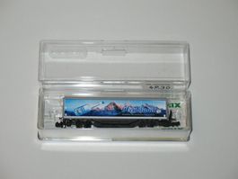 Schiebewandwagen der SBB "Heidiland" in N/ Minitrix 15605