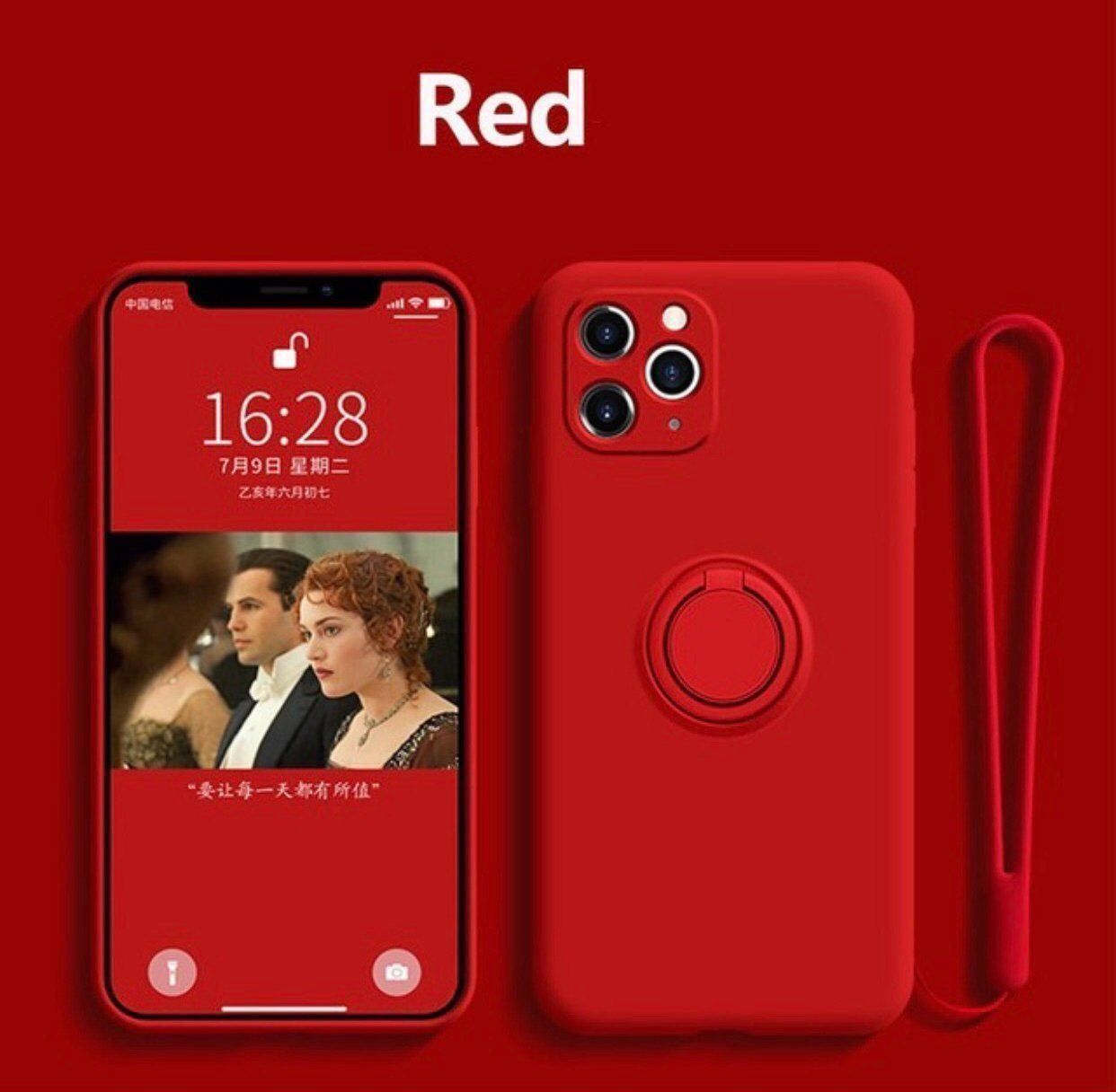 Covers & Schutzfolien: Handyhülle Ring Rot Holder I phone 12 MINI – Neu und originalverpackt aus Kreuzlingen von elviajero24