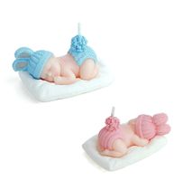 Magnifique bougie bébé qui dort