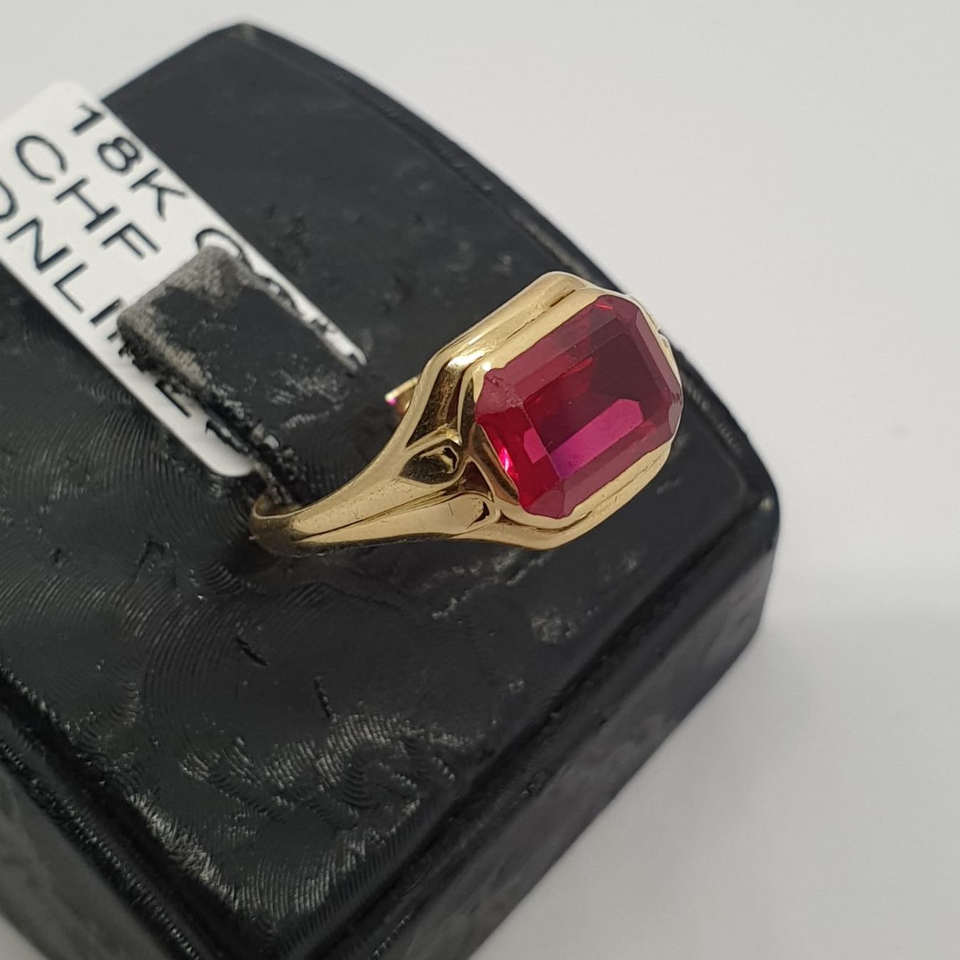 Anelli: Echt 18K Gold Ring – Usato da Luzern venduto da Goldhaus-Luzern 1