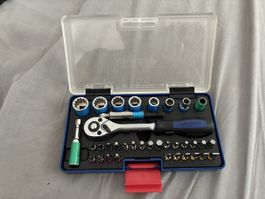 Werkzeugkasten Ratschenkasten Bit-Satz LUX-TOOLS