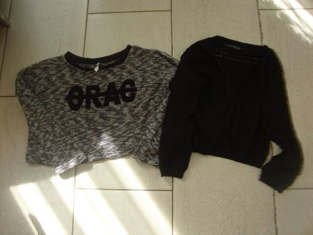 PULLOVER UND JÄCKLI GR.XS NEUWERTIG