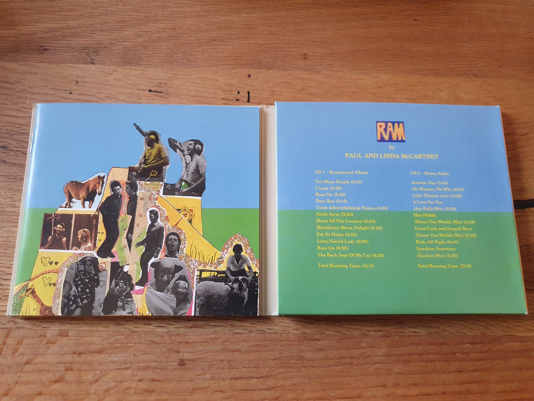 CD: Paul & Linda McCartney - RAM - 2 CD - Remastered - Spec. Ed. – Usato da Auenstein venduto da Trilos 3