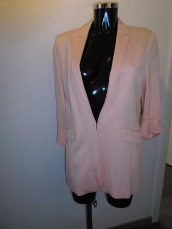 Festlicher edler langer BLAZER S.Oliver Gr.34 lachs